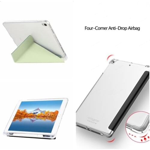 Transparent Y Type For iPad Pro 11 Case iPad Air 4 Case Pencil iPad 10.2 7th 8th Generation Case iPad Air 2 Case 9.7 Mini 4 5