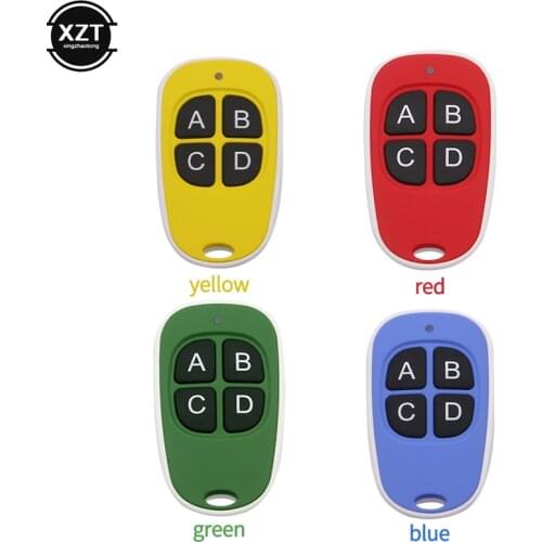 Garage Door Remote Control 433MHz 4 Keys Copy Universal Remote Control Cloning electric gate Remote Controller Duplicator Key