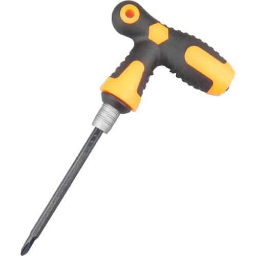 High-quality Screwdriver T-type Anti-slip Alloy Steel Multifunctional T Handle Ratchet Screwdriver Repair Hand Tools