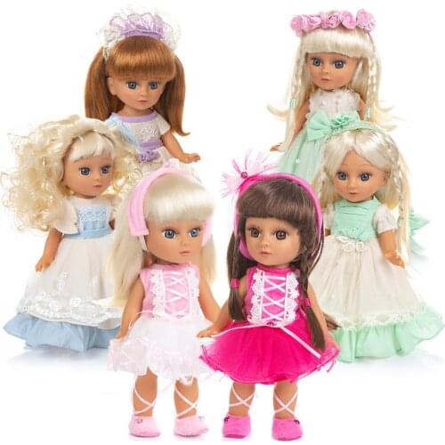 Wholesale Doll Clothes, Lace Dress Fit 14.5-inch American Girl Doll Baby & 43cm FAMOSA Nancy Doll For Girls Toy Gifts