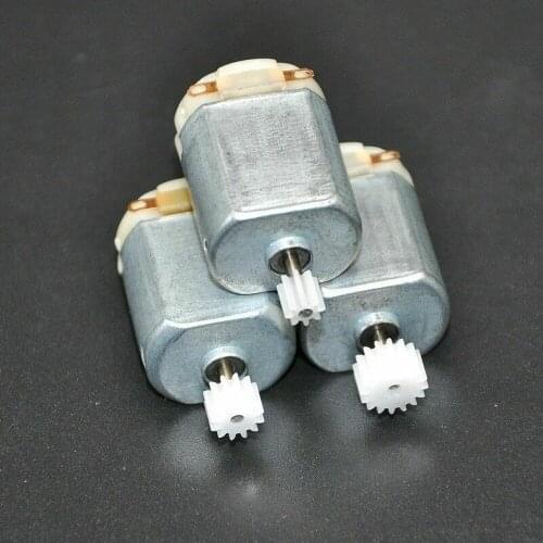 3Pcs/ 130 Small DC motor 3 to 5V Miniature motor four-wheel motor