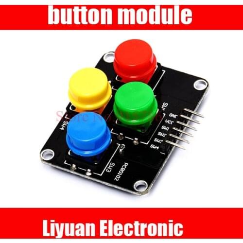 3pcs Four cross large keys module / button module / electronic building blocks