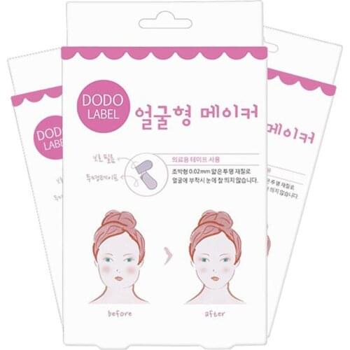 40pcs/bag Lift Face Stickers Makeup Face Chin Lift Tools Medical Tape Patch Sagging Skin V-Shape Facelift Lift Up Fast Chin Ad