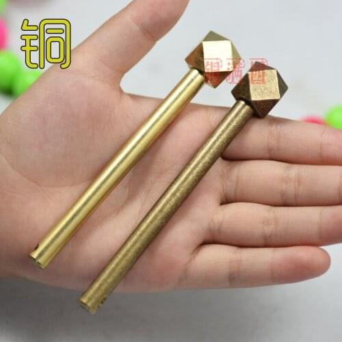 8.4cm Antique Furniture copper fittings Do not head Door Bolt lock Pure brass Bookcase door plug stick Pin wholesale