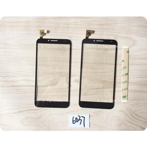 White/Black Touch Screen Digitizer Glass For Alcatel One Touch Idol 2 6037 OT6037 6037Y + + Tracking