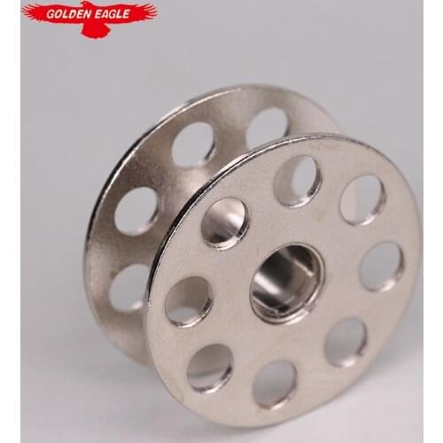 For TYPICAL 0302 0318 6 - 5 Sewing Machine Spare Parts Bobbin with 8Holes Iron Materials