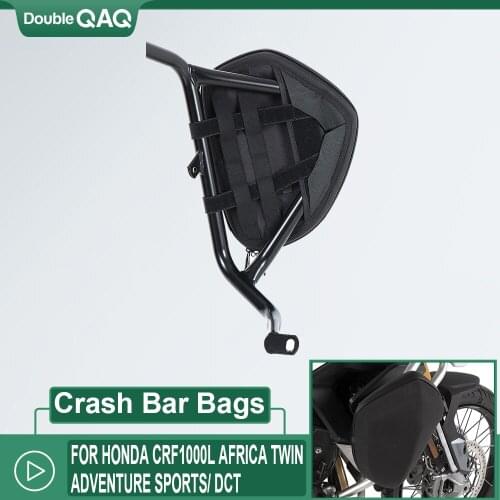 2019 2018 2017 CRF 1000 L Frame Crash Bar Bags Tool Placement Travel Bag FOR HONDA CRF1000L AFRICA TWIN ADVENTURE SPORTS/ DCT