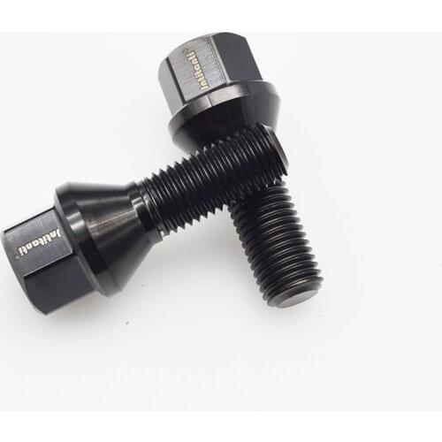 Titanium alloy auto parts wheel bolts