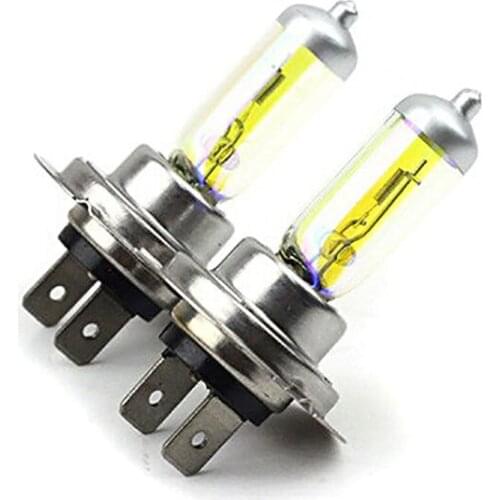 JX-LCLYL 2pcs H7 12V 55W Xenon Halogen Car Front Headlight Light Lamp Bulb Super Bright