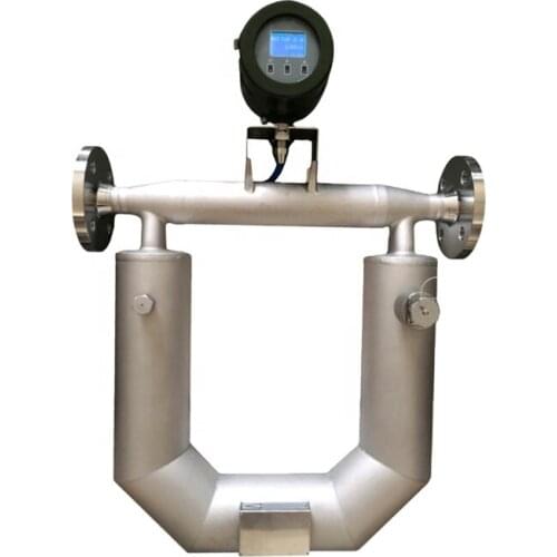 Coriolis mass flowmeter diesel fuel mass flow meter sensor