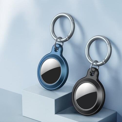 Metal Magnetic Protective Case For Apple Airtag New Durable All-inclusive Shockproof Keychain GPS Anti-Lost Anti-Scratch Cover