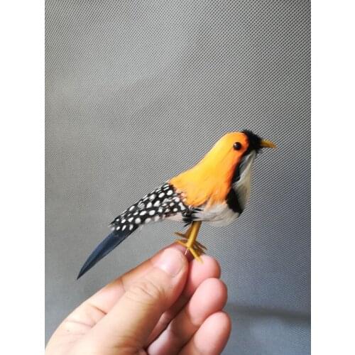 Real life Bird colourful feathers Zebra Finch bird about 14cm, home garden decoration filming prop gift h1499