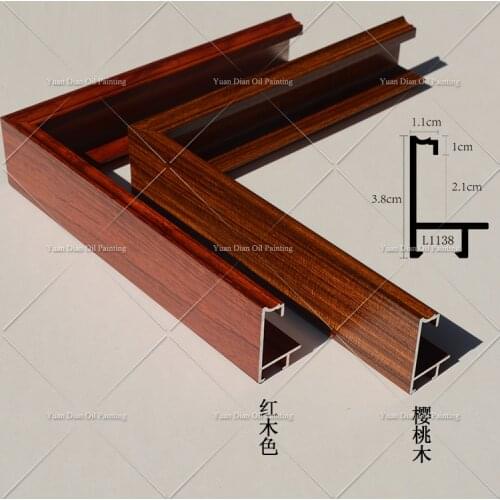 New Style Outside Size Frame Metal Aluminum Alloy Frame Frame DIY Canvas Frame Beautiful Material For Oil Painting On Canvas