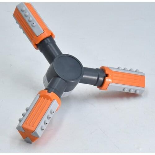 Garden Sprinkler Automatic Lawn Water Sprinklers for Yard 360 Degree 3- Arm Rotating Sprinkler System TS2