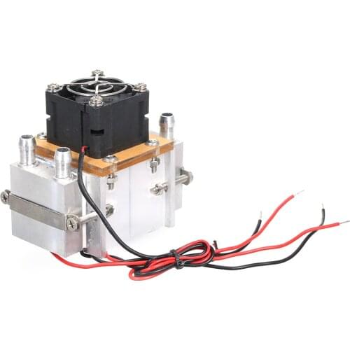 DIY 12V TEC Electronic Peltier Semiconductor Thermoelectric Cooler Refrigerator Water-cooling Condition Movement Cooling System