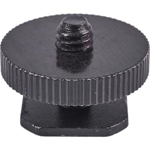Screw Mount Adapter 1/4 "for tripod screw to Flash hot shoe