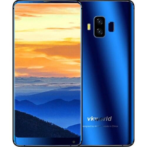 Vkworld S8 5.99 Inch FHD Full Screen 4G Smartphone 5500mAh Face ID 4GB Ram 64GB Rom MTK6750T Octa Core Dual Camera Mobile Phone
