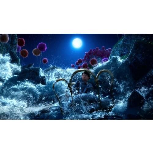 Dr Seuss The Lorax night moon river backdrop High quality Computer print party photography backgrounds