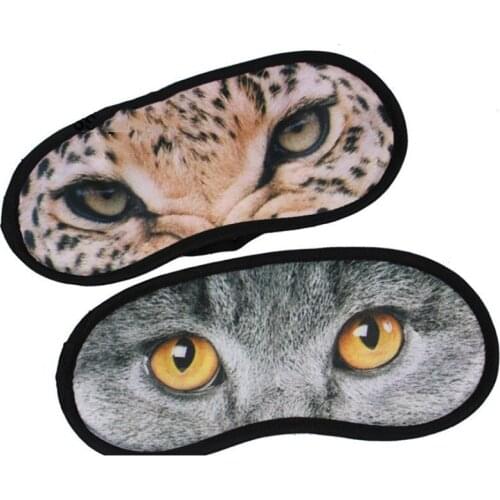 1 Pcs Cute Three-Dimensional Blindfold Eye Mask Protecter For Sleeping Eyeshade Travel Sleeping Eye Cover Sleep Aid Cover Cat