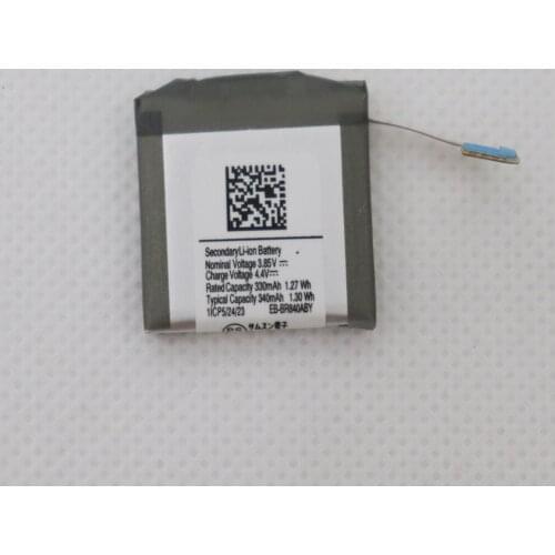 2pcs/lot Battery 340mAh EB-BR840ABY For Samsung Watch3 45mm SM-R840 Watch3 Version Authentic Rechargeable Watch Batteries