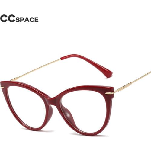48174 Plastic Titanium Anti-blue Light Glasses Frames Cat Eye Round Retro Men Women Optical Fashion Computer EyeGlasses