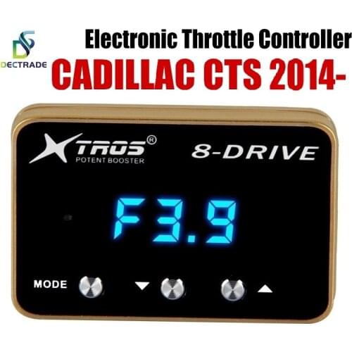 Dectrade Car Electronic Throttle Controller Racing Accelerator Potent Booster For Cadillac CTS 2014- Tuning Parts 8 Drive