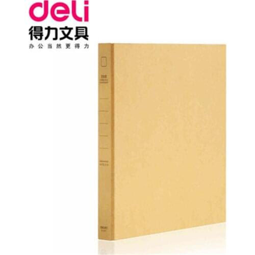 DL Right kraft paper folder 5916 D 2 hole data collation folder imported environmental protection two hole binder for students