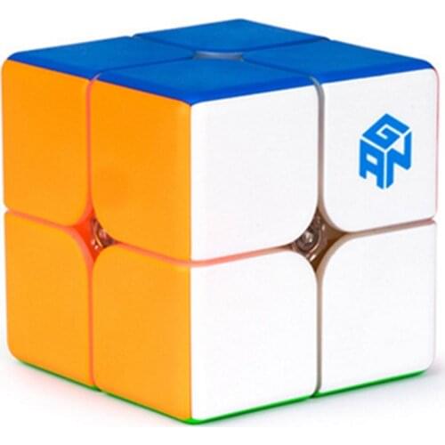 Gan 249 V2 249 V2M Magnetic Cube Stickerless Magic Cube 2x2x2 Speed Puzzle Competition Toy Cubo WCA Championship 2x2 By Magnets