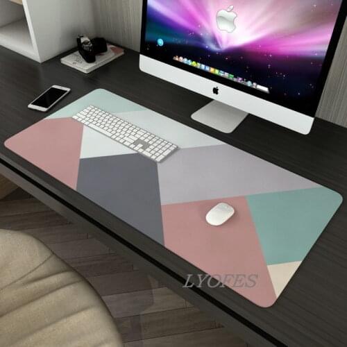 Gamer Deskpad Large Gaming Mouse Pad 80x30cm Mat for Office Computer Keyboard Non-Skid Durable Office Laptop Notebook Desk Mats