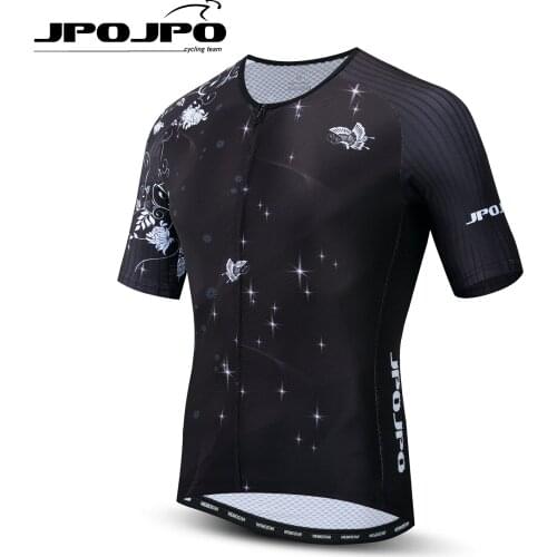 JPOJPO Mens Cycling Jersey Clothing 2019 Mtb Road Bike Jersey Pro Team Ropa Ciclismo Short Sleeve Breathable bicycle Shirt Top