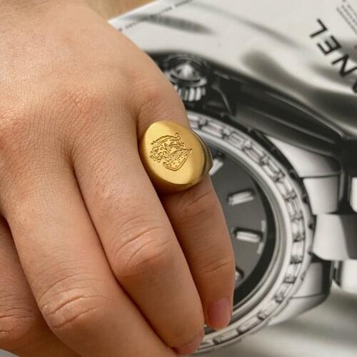 Kingsman Ring The Secret Service Stainless Steel High Quality finger ring