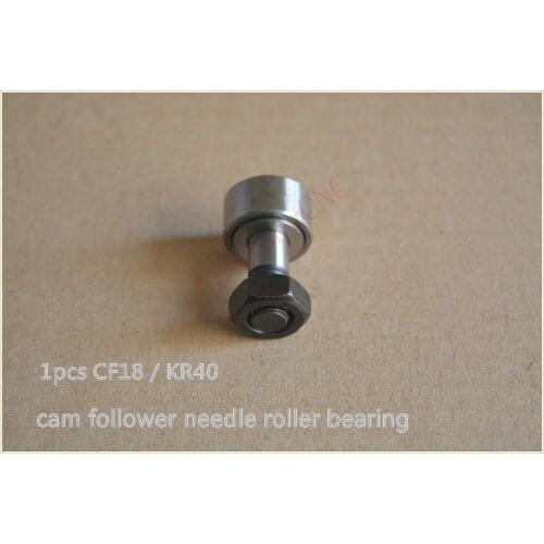 KR40 KRV40 CF18 M18x1.5mm cam follower needle bearing wheel and pin bearing # CF18 KR40 1pcs