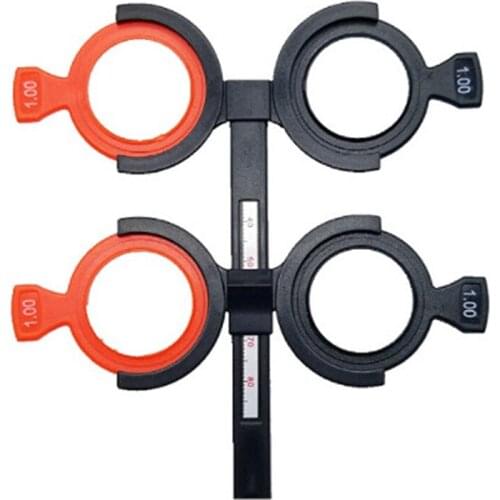 1pcs Optical Optometry Flip Trial Lens Plastic Frame Amblyopia Myopia Training Tool Practical Use