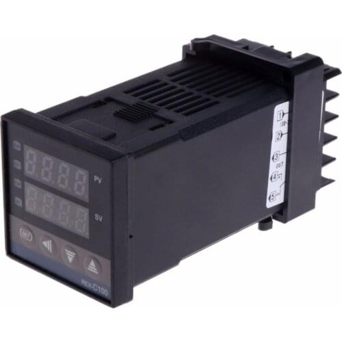 PID Digital Temperature Controller REX-C100 0 To 400 Celsius K Type Input SSR Output Tester Tools
