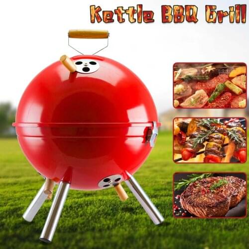 Mini Portable Charcoal Grill Barbecue Grill Lightweight Barbecue Smoker Grill For Outdoor Cooking Camping Home Barbacoa