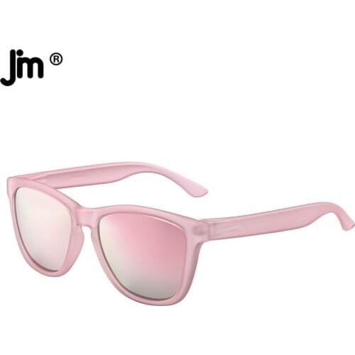 Retro Polarized Women Men Square Sunglasses Brand Designer Mirror Lens Vintage Shades