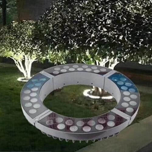 Led Tree Light Outdoor Waterproof IP67 12W DC24V AC220V Gazebo Tree Landscape Projection Light Festival Christmas Illumination