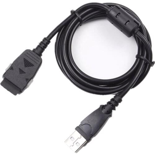 USB DC Charger + Data SYNC Cable Cord For Samsung YP-S3 J S3Q S3Z S3B MP3 Player