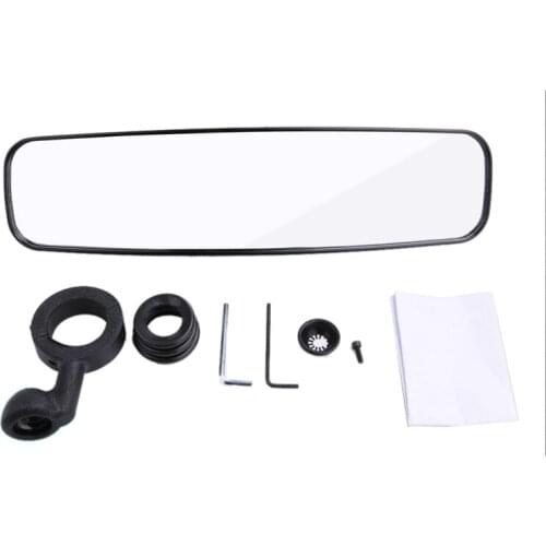 Rear View Mirror ATV UTV Universal Mounting Bracket Diameter 1.7Inch Inside Mirror for POLARIS RZR XP 900 800 570 RZR 4