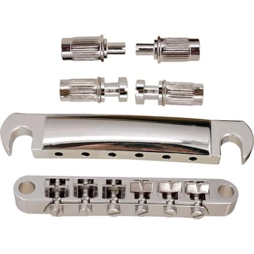 1 Set Guitar Saddle Bridge Taiiece for / Electric Guitar Parts