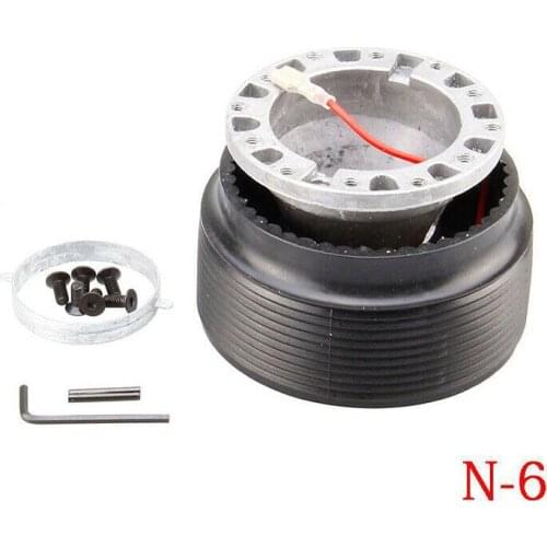 6 Hole Aftermarket Steering Wheel Adapter Hub Adapter Boss Kit For Nissan Maxima Sunny Cefiro Pulsar 240SX 300ZX