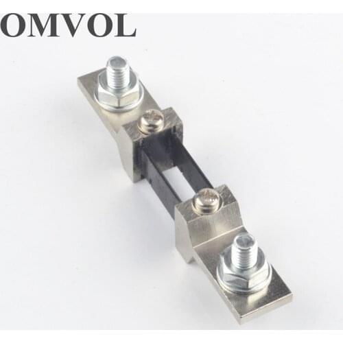 DC200A 75mV Setpoint Shunt Resistor Ammeter Gauge AMP Panel Meter often used for Voltage