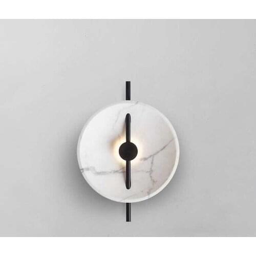 Nordic Simple Creativity Wall Lamp Living Room Decoration Mirror Lights Bedroom Beside Lamp Porch Wall Small Metal Decoration