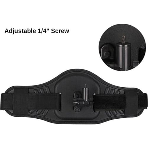 Camera Back Wasit Belt Mount Bracket Strap Accessory for Action Camera Kits