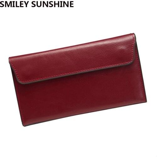 Envelope Clutch Purse Handbag Women Leather Handbags Genuine Leather Bag Ladies Hand Bags Card Holder Mini Woman Bag Handbag