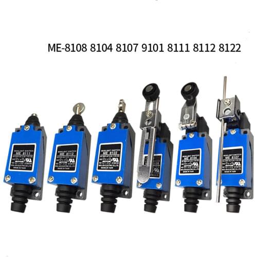 ME-8111 ME-8122 ME-8167 ME-8108 ME-8107 ME-8104 ME-8169 ME-9109 ME-8168 ME-8166 Standard Pin Plunger Momentary Limit Switch