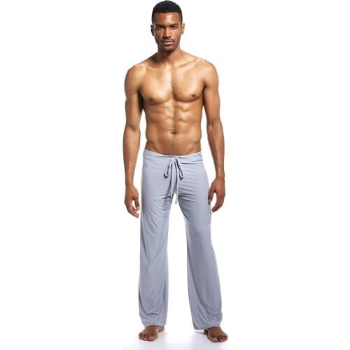 Autumn Winter Men Yoga Pant Loose Wide Leg Quickly Dry Male Running Jogging Fitness Gym Workout Trouser Sweatpant Sportswear