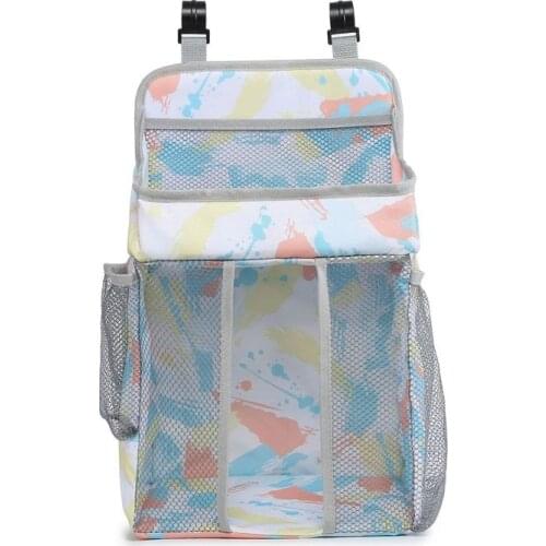 Portable Crib Organizer Baby Bed Hanging Bag for Infant Essentials Diaper Storage Cradle Bag Bedding Set Diaper Bags