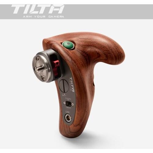 TiLTA NEW TT-0511-R Wooden handle handgrip w/ REC Trigger Right handle For SONY A7 RED ARRI MINI BMD Canon film camera rig