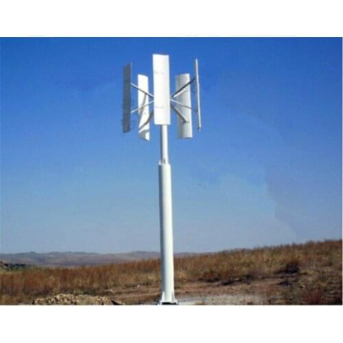 12V Wind Turbine High Efficient Domestic Wind Turbine Small Generator 5 Blades Wind Energy Rotor